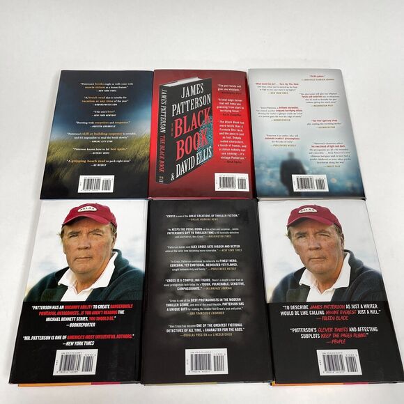 James Patterson Unsolved The Red Book First Edition Hardcover Books Lot of 6 - Picture 10 of 13